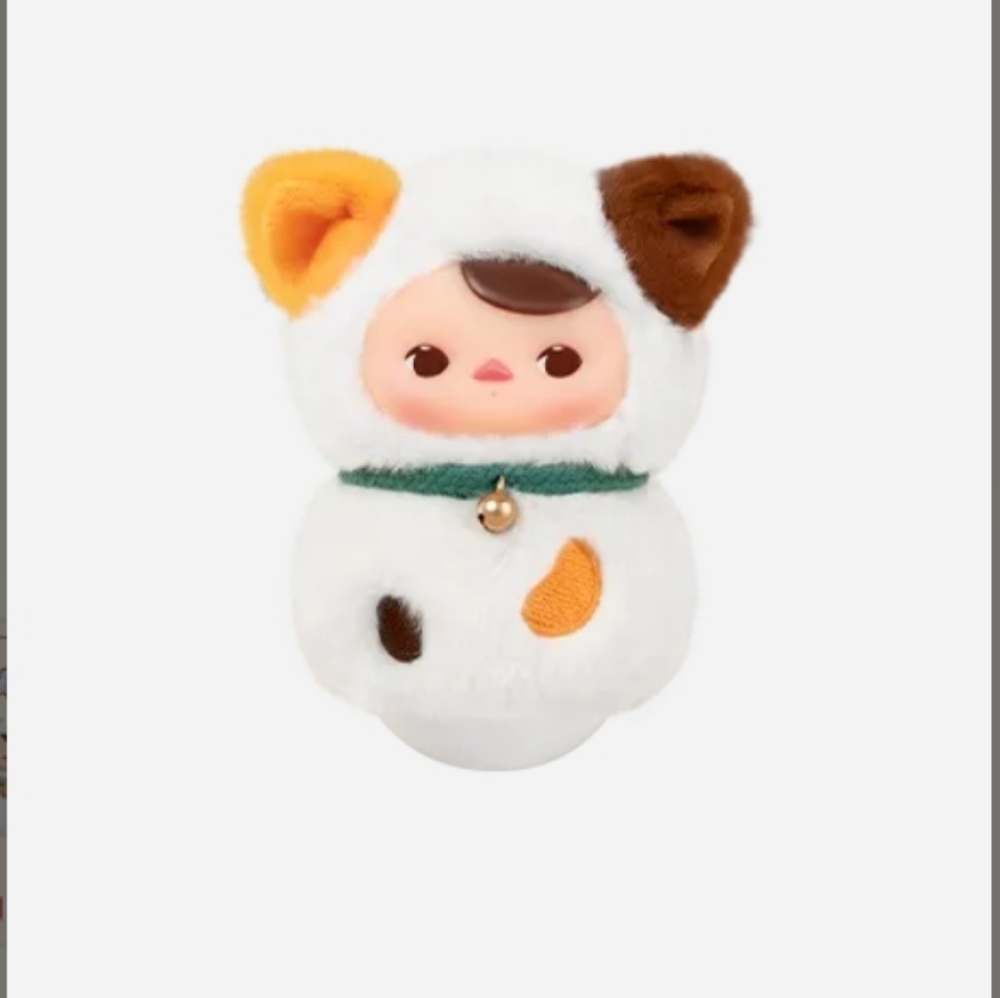 Popmart Pucky Roly Poly Kitty in Calico